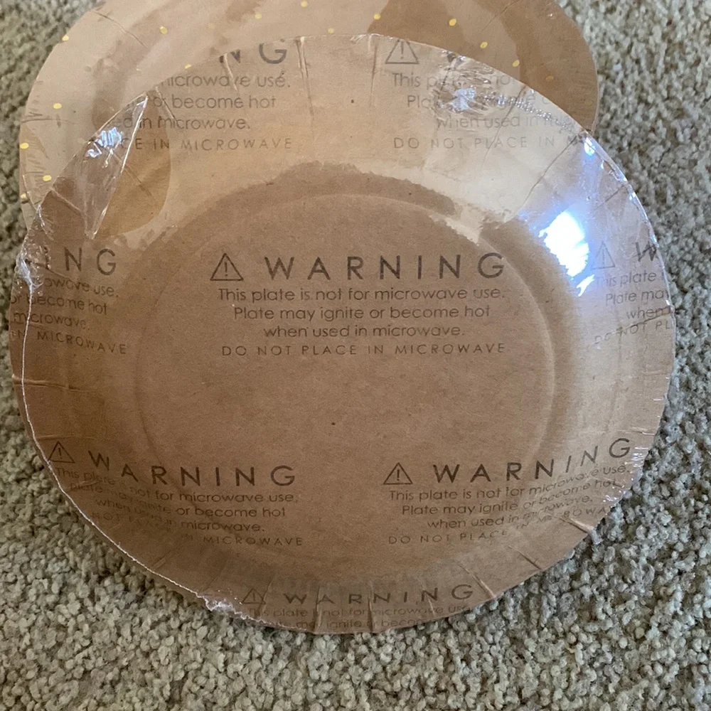 7” Diameter Paper Plates (11 Packs)